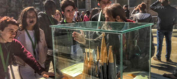 La UEC La Clau, de visita a la Sagrada Família a través del programa Apropa Cultura