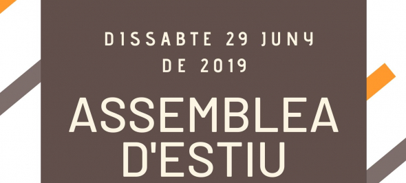 Gedi celebrarà el proper dissabte 29 l'Assemblea d'Estiu de la cooperativa Gedi celebrarà el proper dissabte 29 l'Assemblea d'Estiu de la cooperativa