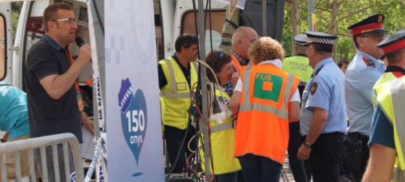 Gedi Media narra un simulacre d'accident amb múltiples víctimes Gedi Media narra un simulacre d'accident amb múltiples víctimes