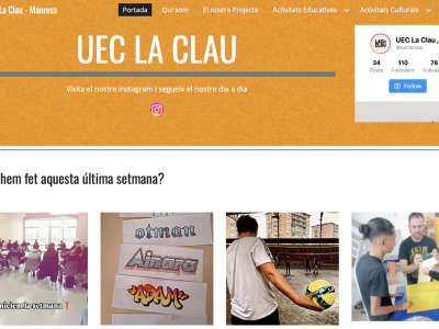 insta i web uec la clau