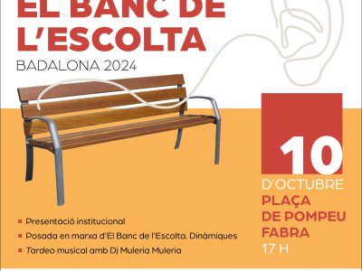 banc de l'escolta