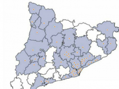 Gedi: 60 municipis i 27 comarques de Catalunya