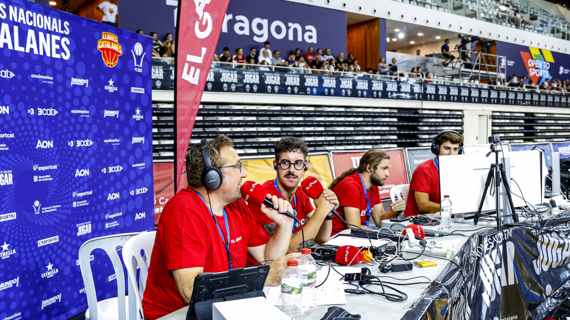 El Ganxo a la Lliga Catalana de bàsquet