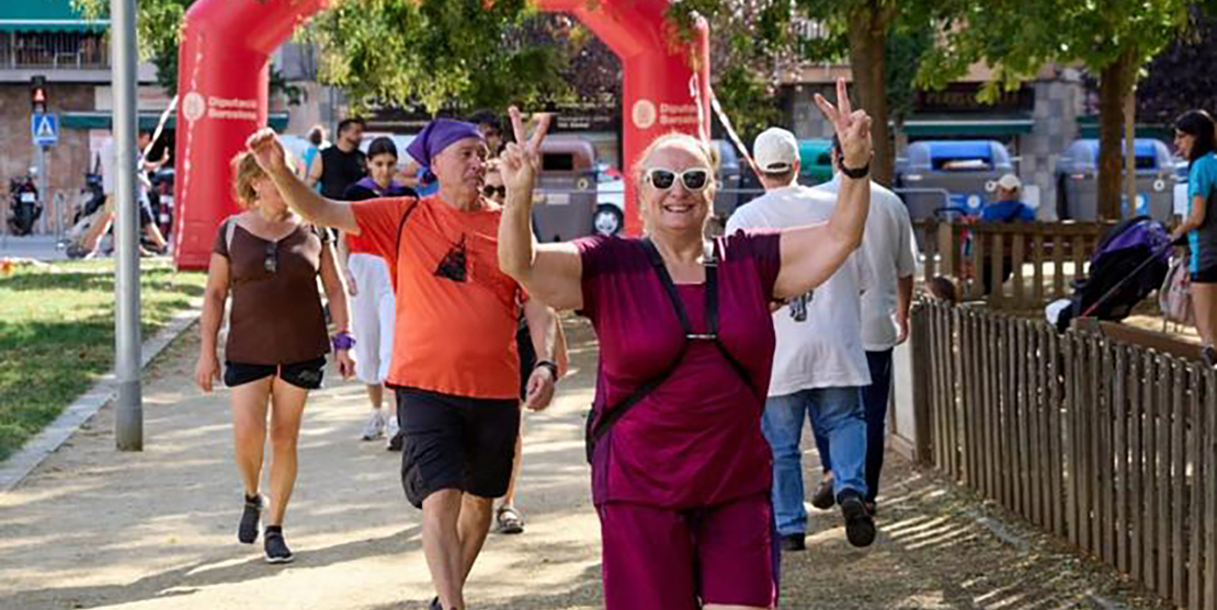 Granollers camina per l'Alzheimer