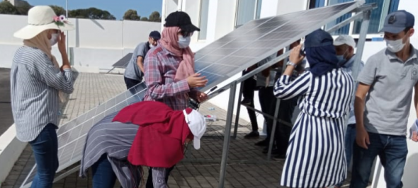 Gedi Marroc i l'associació Nahda formen electricistes en economia verda a la regió de Tànger-Tetuan-Alhucemas