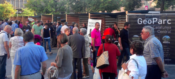 Mengembages a la fira del Geoparc amb Terra de Profit Mengembages a la fira del Geoparc amb Terra de Profit