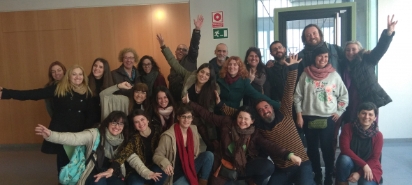 L'equip de coordinadors i coordinadores dels Espais Socials organitzen una jornada de treball conjunt L'equip de coordinadors i coordinadores dels Espais Socials organitzen una jornada de treball conjunt