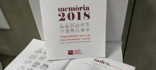 La memòria de serveis 2018 ja disponible al web La memòria de serveis 2018 ja disponible al web