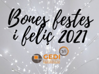 Gedi us desitja unes bones festes i un feliç 2021 Gedi us desitja unes bones festes i un feliç 2021